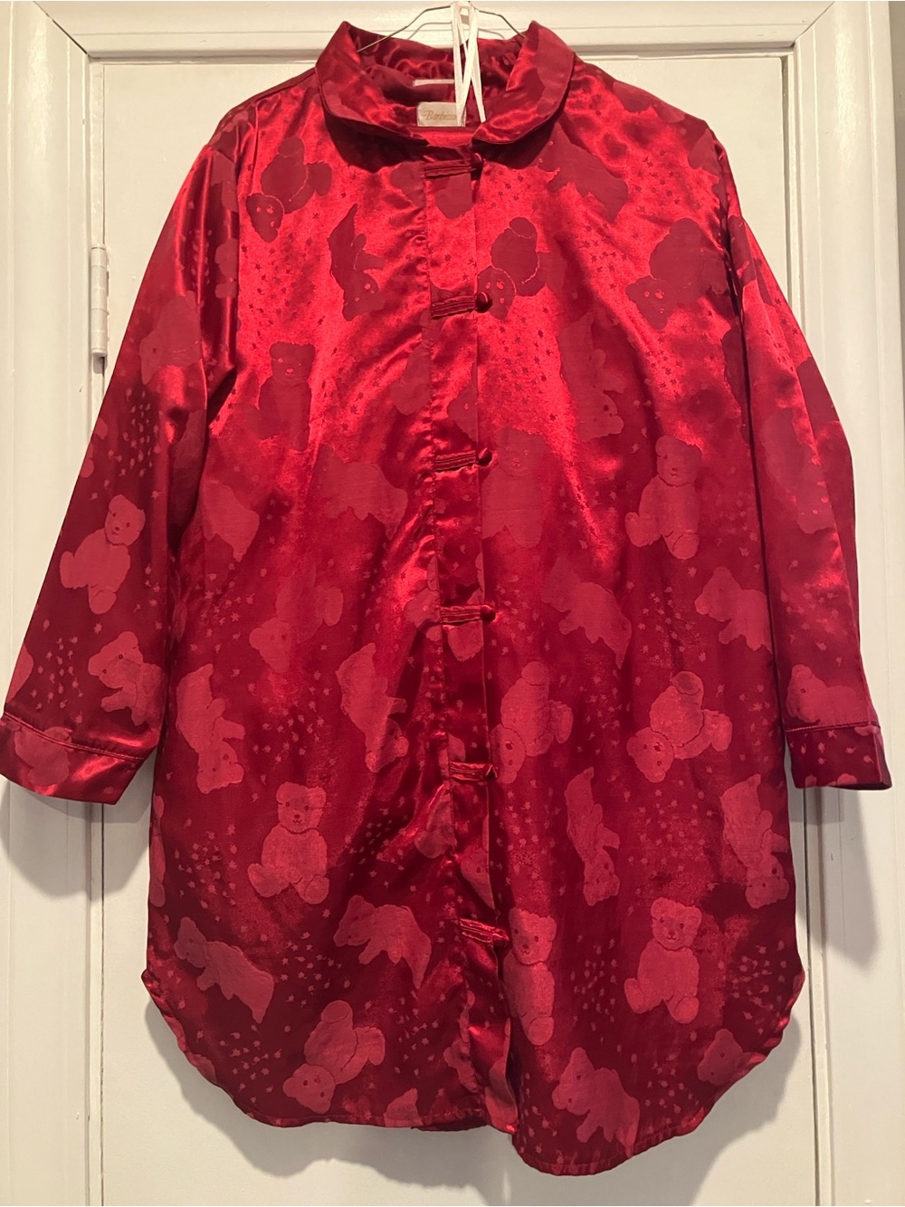 Barbizon Vintage 3-Piece Sleepwear Set Pajamas Plus Matching Nightgown